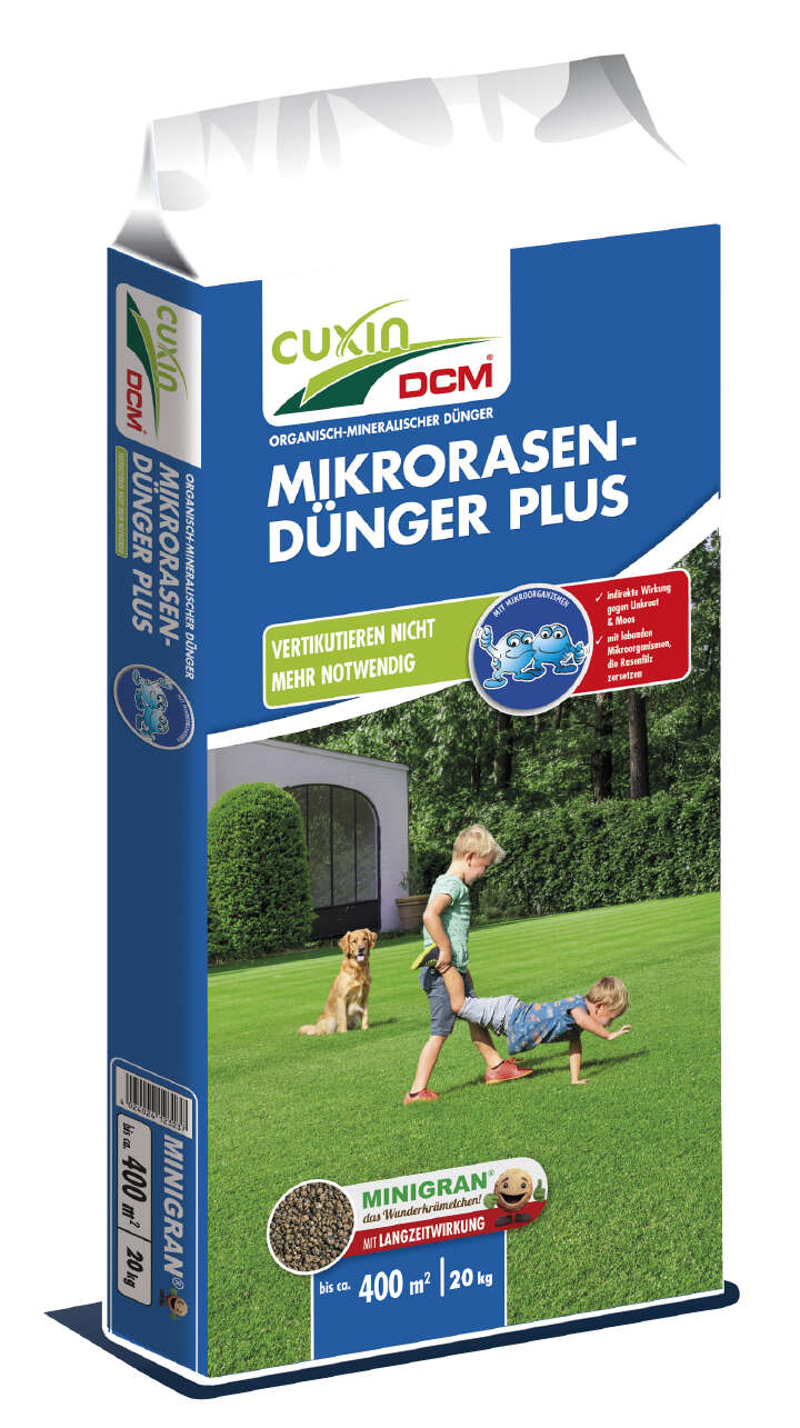 CUXIN Mikrorasen-Dünger Plus
